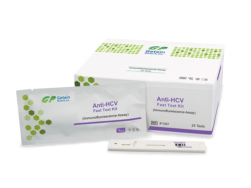 Kit per test rapido anti-HCV (test di immunofluorescenza)
