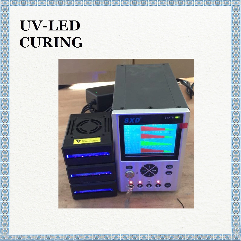 Sorgente di luce lineare UV LED a polimerizzazione rapida con colla UV 5*50mm 365nm Inchiostro polimerizzante