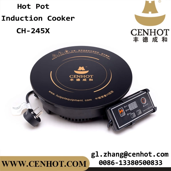 Piano cottura a induzione portatile commerciale CENHOT Line Control per Hotpot Restaurant