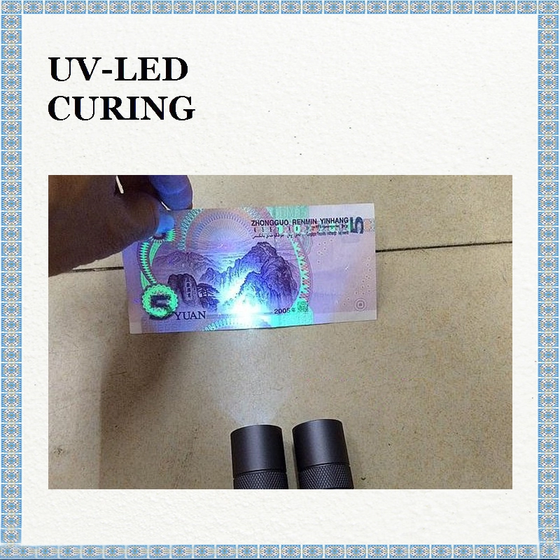 Rilevamento fluorescente della torcia a LED 365nm UV da 5W della Corea