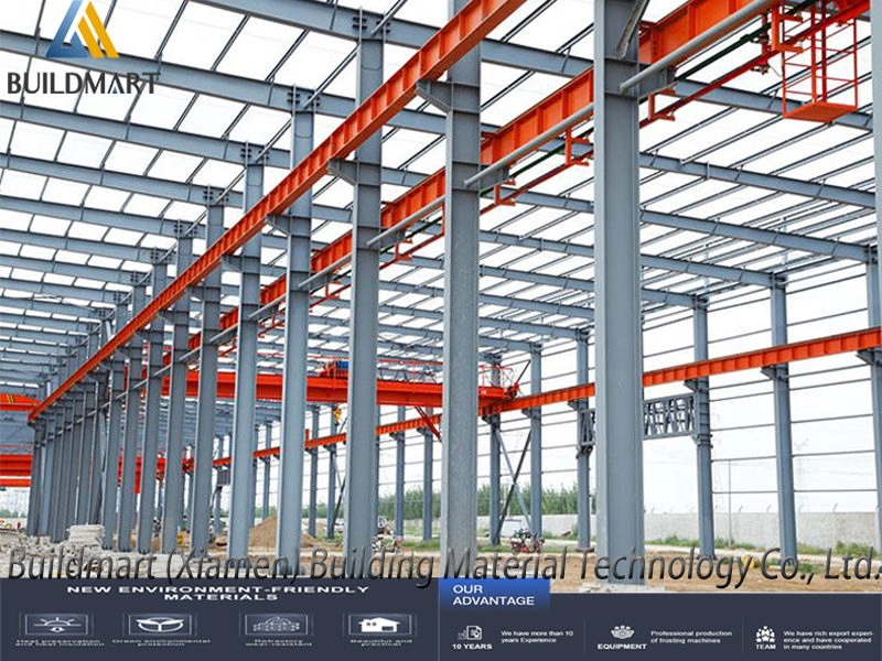 Produttori di tralicci spaziali prefabbricati Costruzione di hangar per magazzini con struttura in acciaio