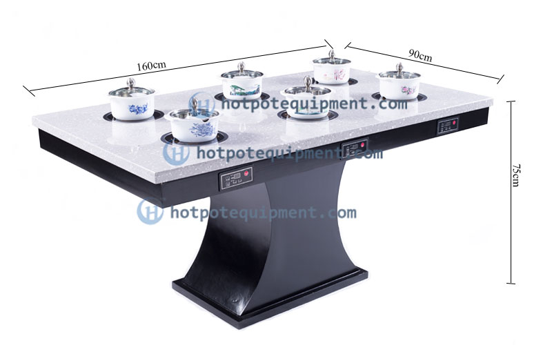 Shabu Shabu Hotpot Buffet Table For Sale Supplier China size - CENHOT