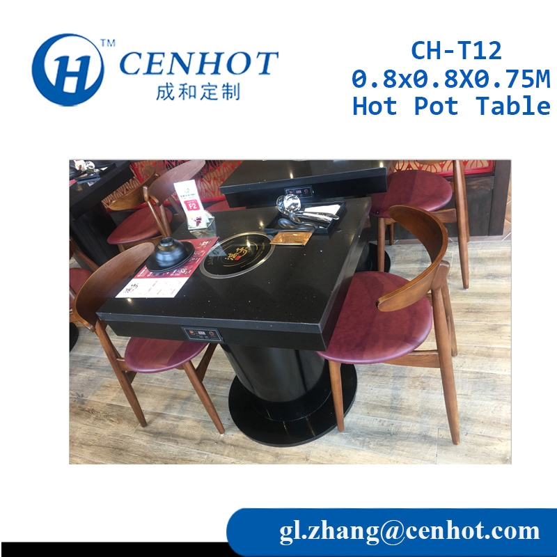 Tavolo per pentole calde con fornello a induzione per fabbrica di ristoranti Cina - CENHOT