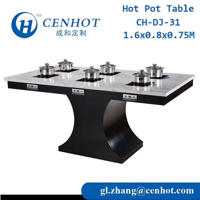 Shabu Shabu Hot Pot Table Fornitore in Cina - CENHOT