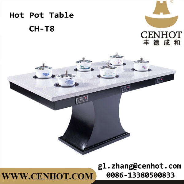 Tavolo per pentole calde CENHOT integrato per uso ristorante
