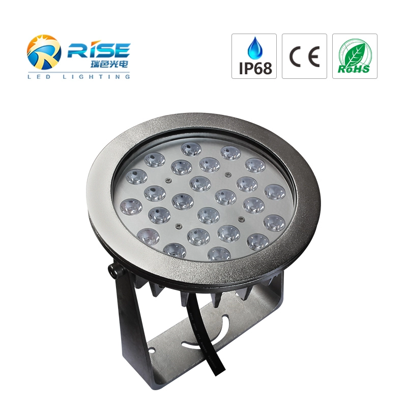 Lampada da piscina a LED 24x3W 72W con acciaio inossidabile 316L