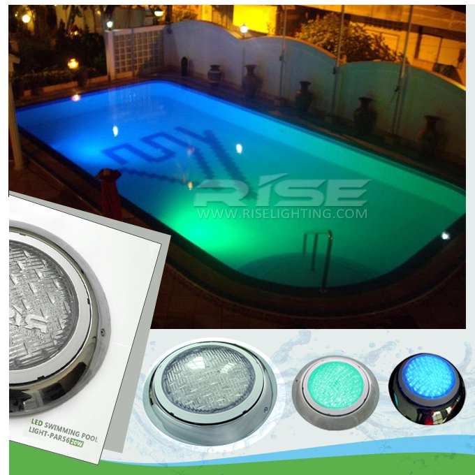 Luce LED per piscina da 20W DC12V PAR56 304 in acciaio inox