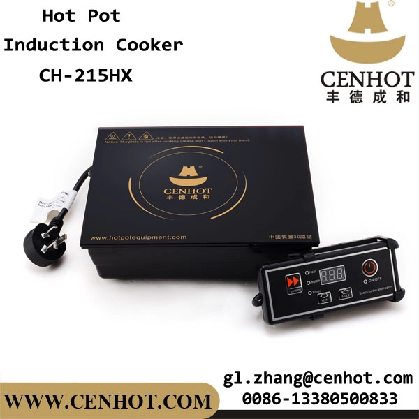 Vendita all'ingrosso di pentole calde con fornello a induzione quadrato a bruciatore singolo CENHOT