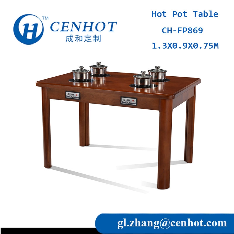 Tavoli per pentole in legno, produttori di tavoli per pentole quadrate - CENHOT