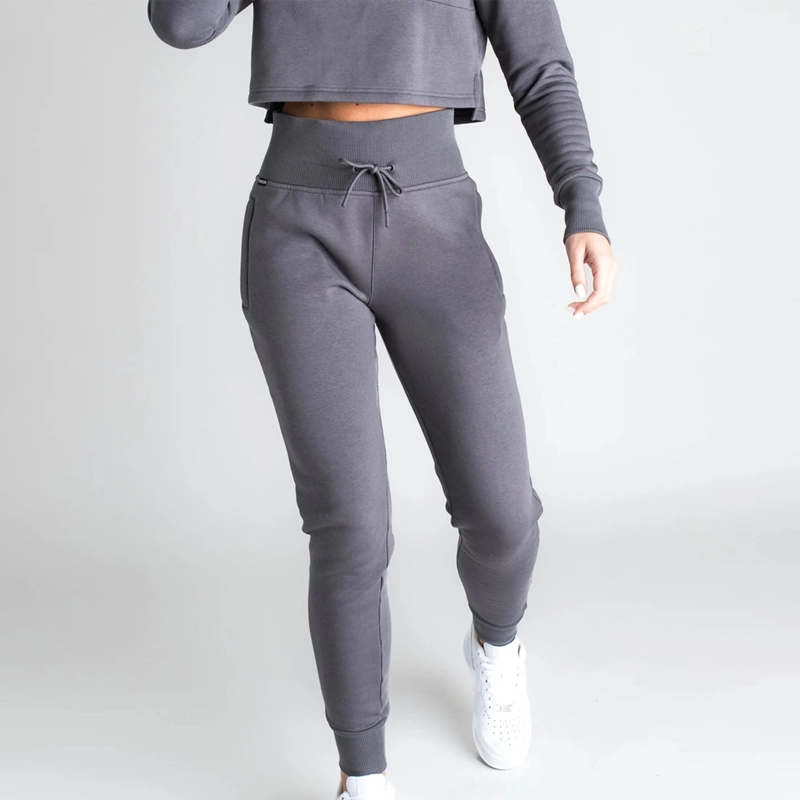 Pantaloni da jogging casual da donna in tinta unita di alta qualità