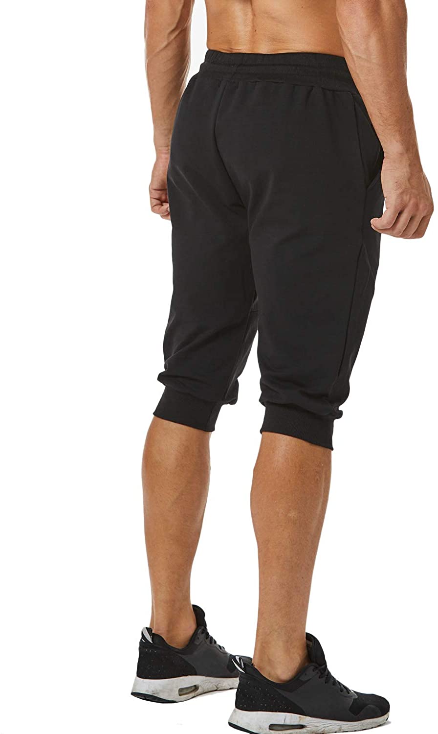 Black jogger pants