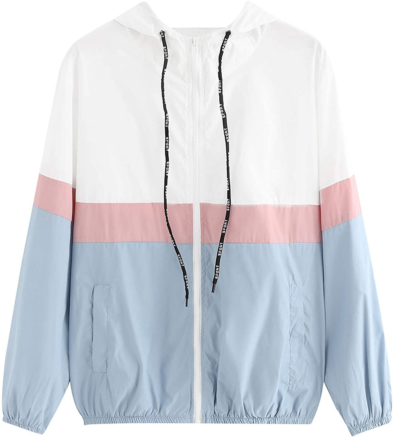 Hooded Windbreaker Jacket