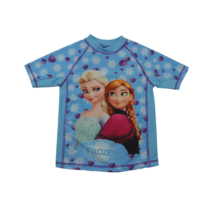 Magliette Rash Guard per ragazze di Frozen