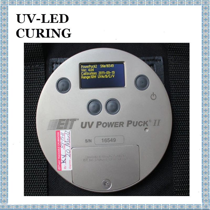 EIT UV Power Puck II Misuratore di irraggiamento ultravioletto Misuratore UV 4 bande UV che misurano l'intensità della temperatura dell'energia