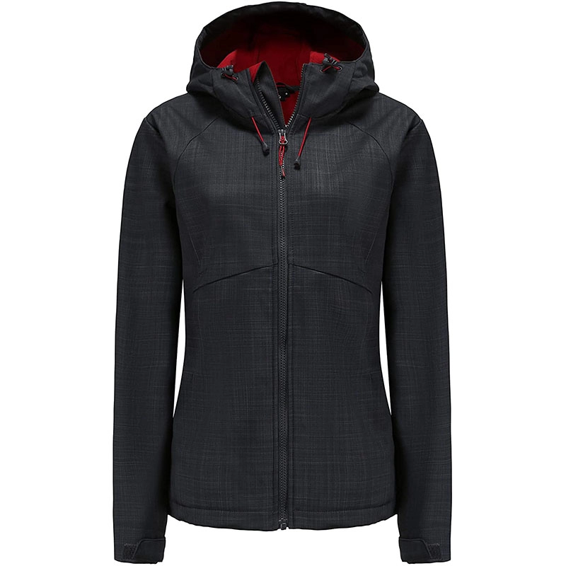 Giacca da donna Softshell impermeabile foderata in pile Giacca leggera da escursionismo anorak