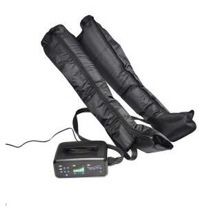 Massaggiatore per gambe a compressione d'aria personalizzato con sistema di terapia di massaggio a pressione del piede