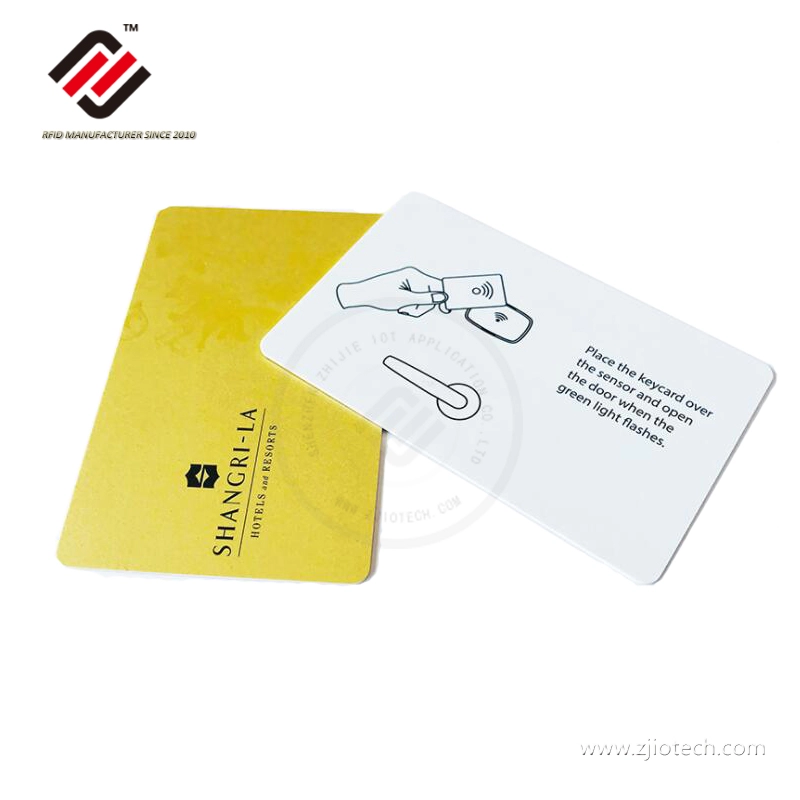 Fabbrica di carte con chip RFID con blocco RF