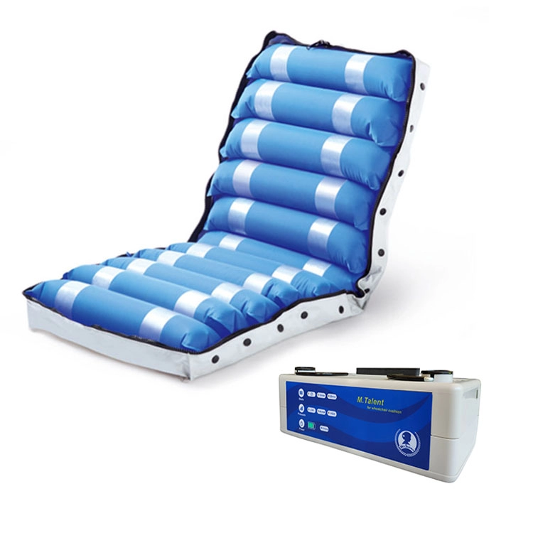 Cuscino del sedile a cellula d'aria per sedia a rotelle medica antidecubito a pressione alternata per il mal di schiena