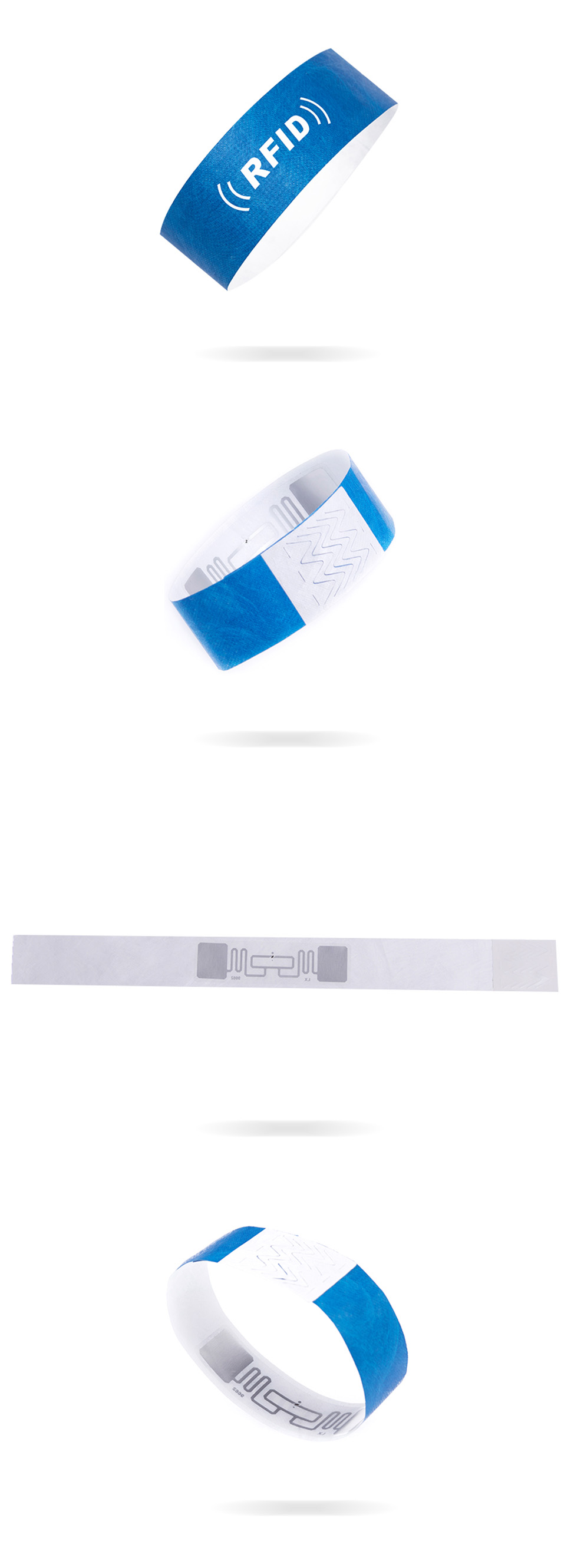 Uhf Tyvek Wristbands