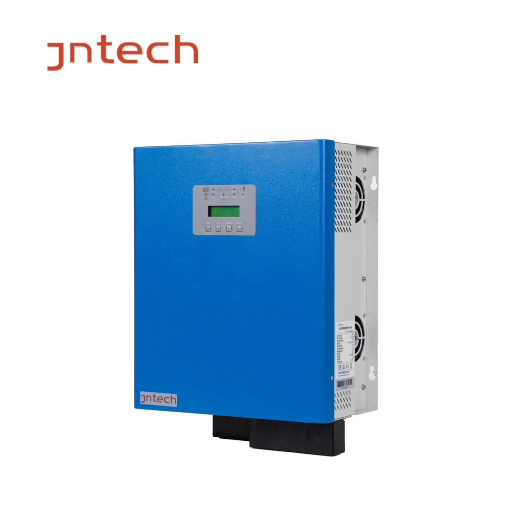 JNTECH 24v 3kva inverter solare off-grid inverter di potenza a onda sinusoidale pura ibrido mppt