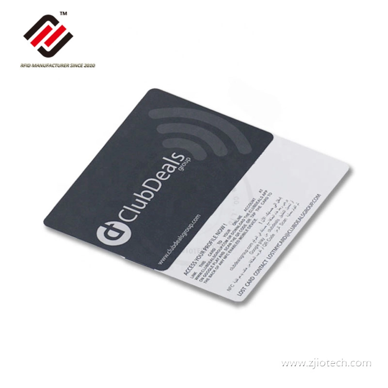 Fabbrica di carte con chip RFID con blocco RF