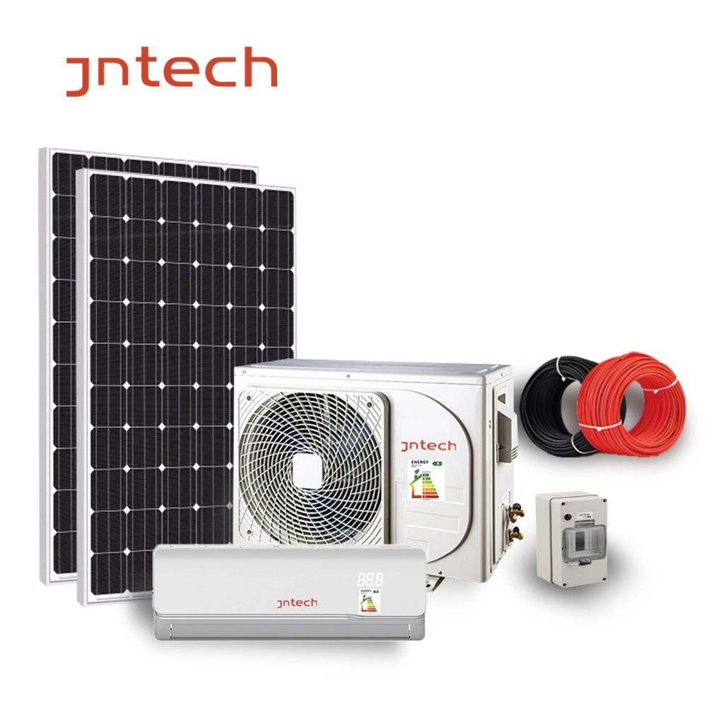 JNTECH Condizionatore d'aria solare AC+DC ibrido a energia solare di facile installazione