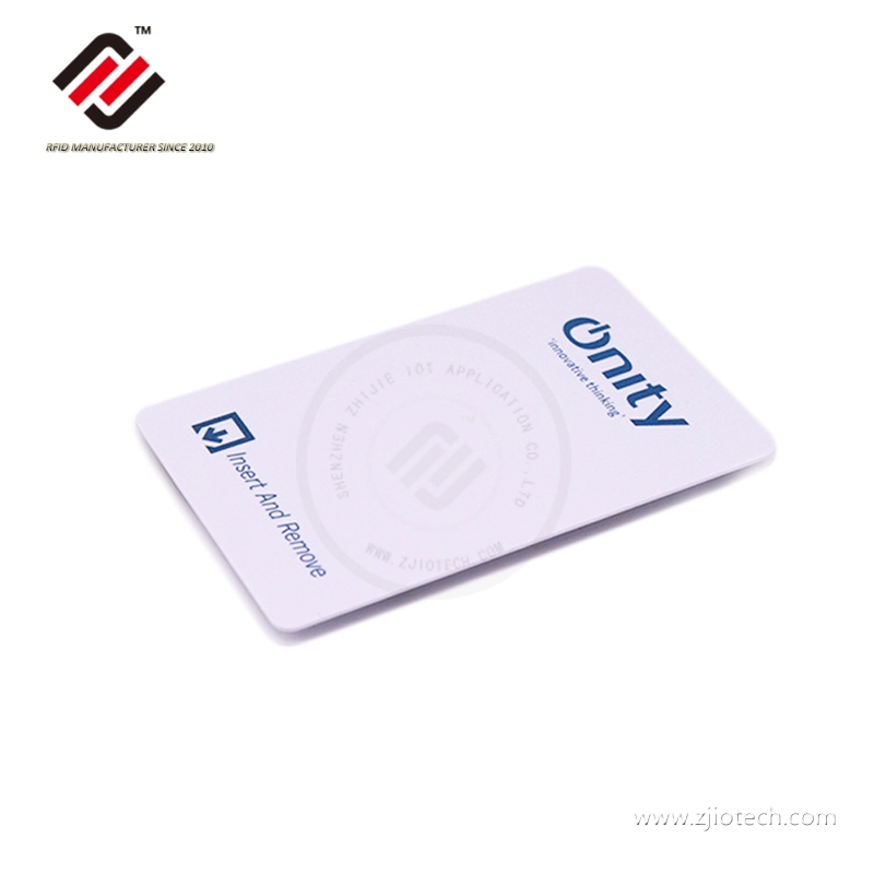 Key card per hotel RFID 13,56 MHz MF 1K senza contatto