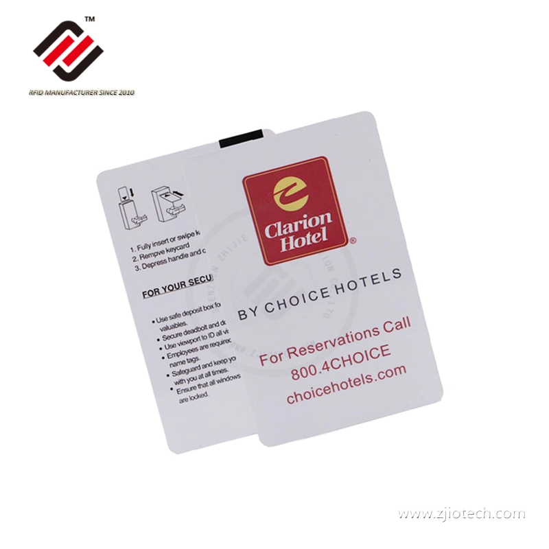 Scheda RFID di accesso per il controllo dell'hotel stampata per blocco RF Orbita