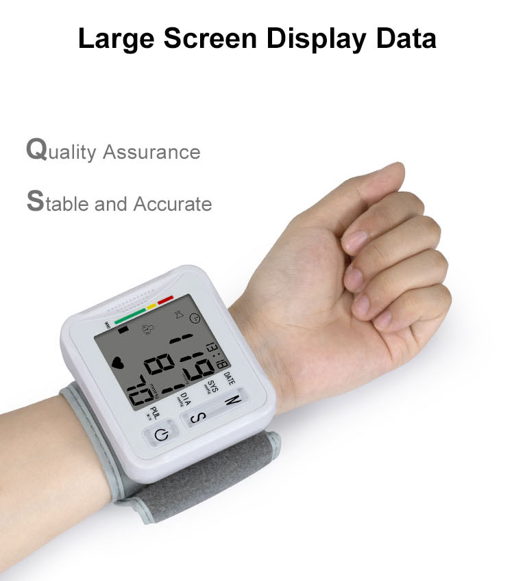 misuratore di pressione sanguigna da polso