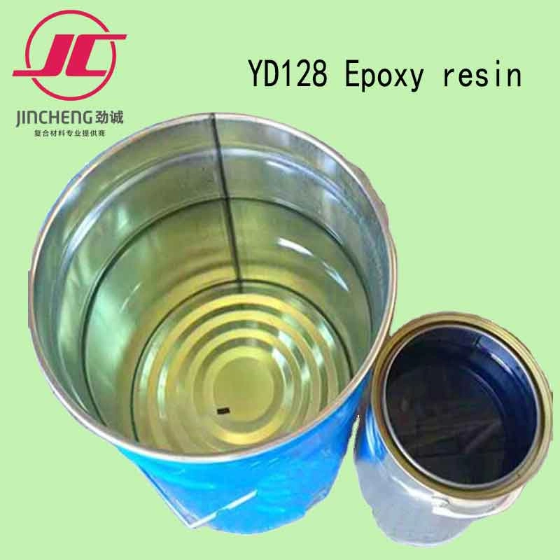 Resina epossidica trasparente cristallina YD128 resistente al calore a basso costo