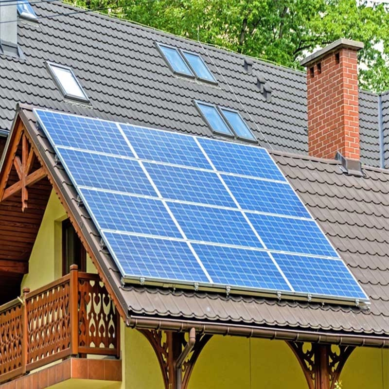 struttura di montaggio del tetto in tegole solari fotovoltaiche di design gratuito