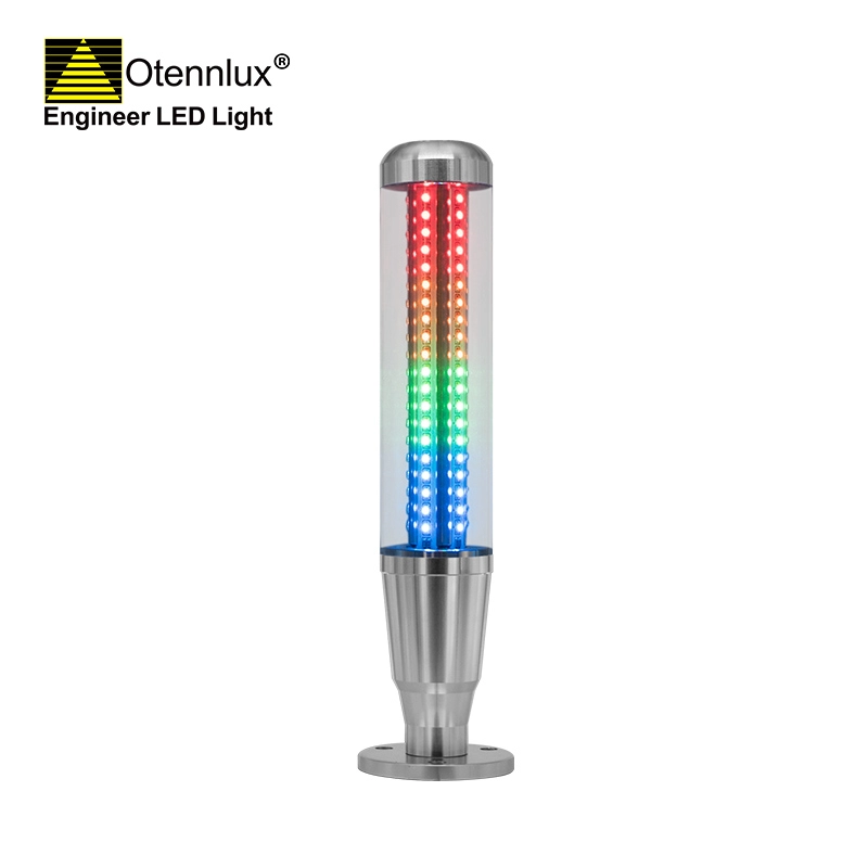 OMI1-401 Lampada da torre di segnalazione industriale a led industriale a base dritta con cicalino