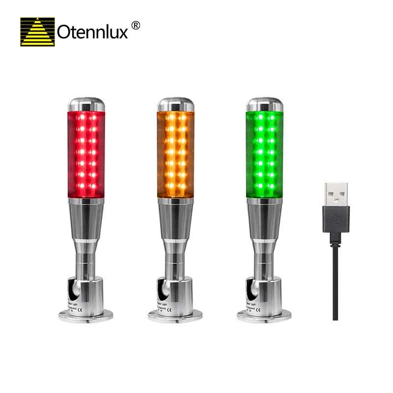 2021 nuova luce a torre di segnale USB programmabile a colori multipli da 5 V
