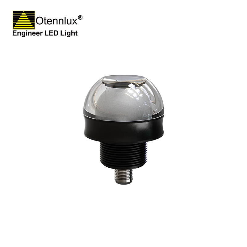 O50 IP69K 24v 50mm luce di riscaldamento del segnale a led industriale di dimensioni mini