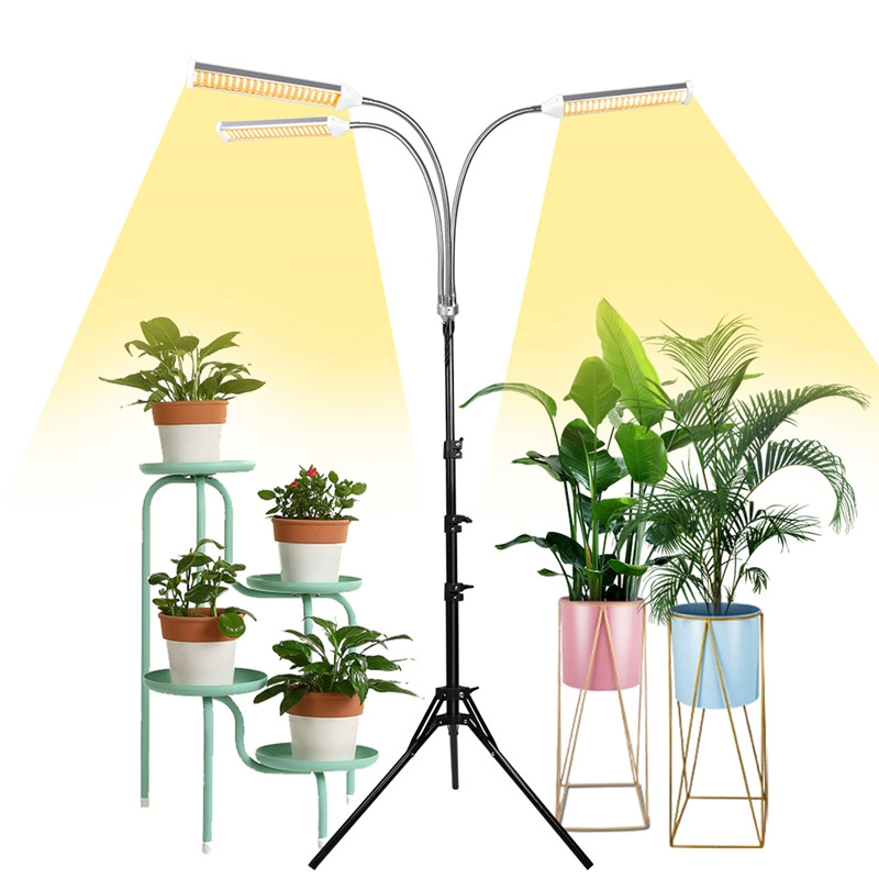 Luce per piante a LED da pavimento con supporto per treppiede