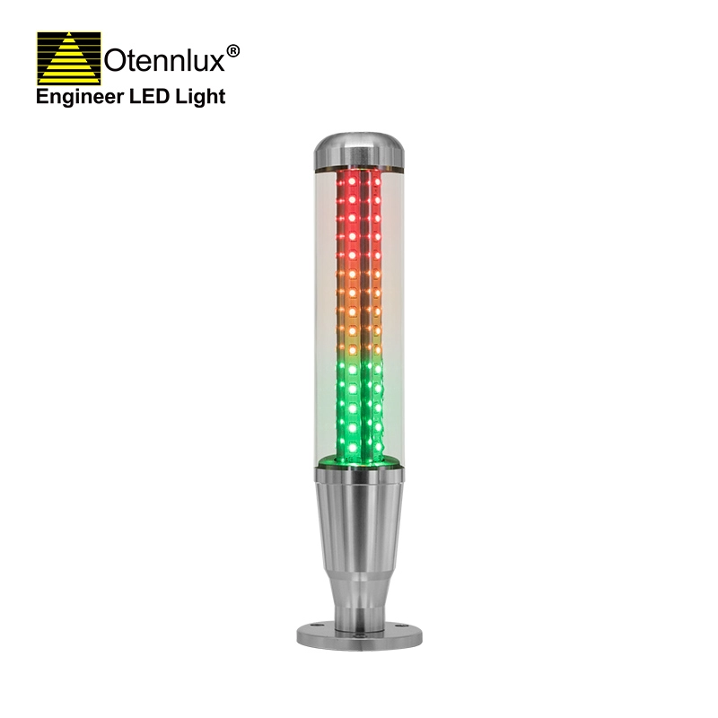OMI1-301 24v industriale Base diritta 3 colori LED pila di segnalazione Torre Luce per macchina cnc
