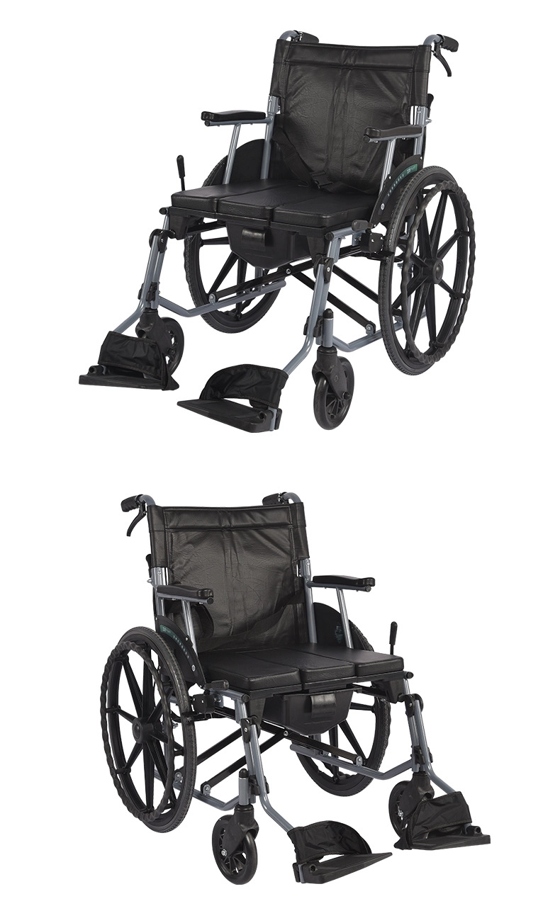 Sedia a rotelle elettrica leggera pieghevole per disabili
