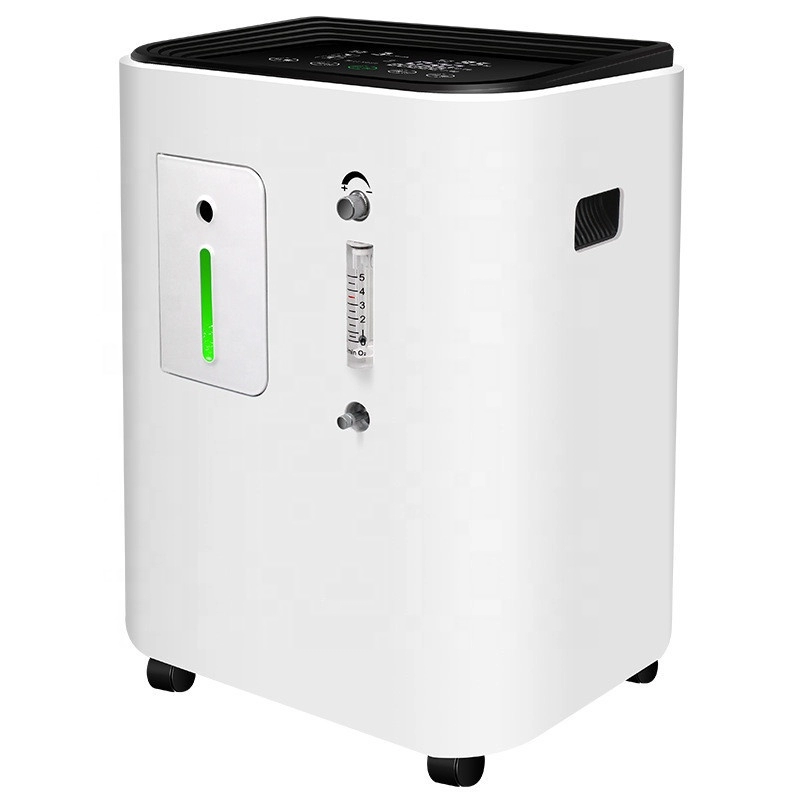Concentratore di ossigeno portatile di alta qualità 5LPM per uso medico o domestico