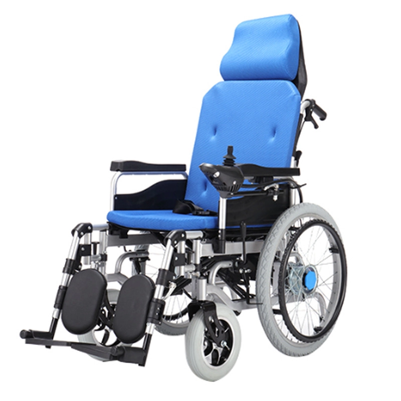 Sedia a rotelle elettrica automatica pieghevole personalizzata di vendita calda per adulti