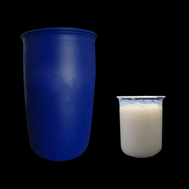 Emulsione acrilica traslucida a base d'acqua di colore bianco latte