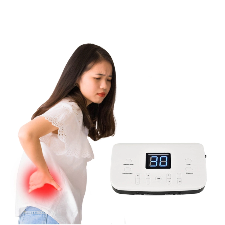 Dispositivo massaggiatore portatile per trattamento EMS a bassa frequenza
