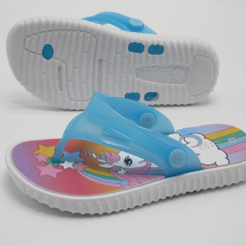 Sandalo per bambini con motivo unicorno simpatico cartone animato