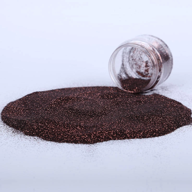 Polvere glitterata ecologica resistente ai solventi