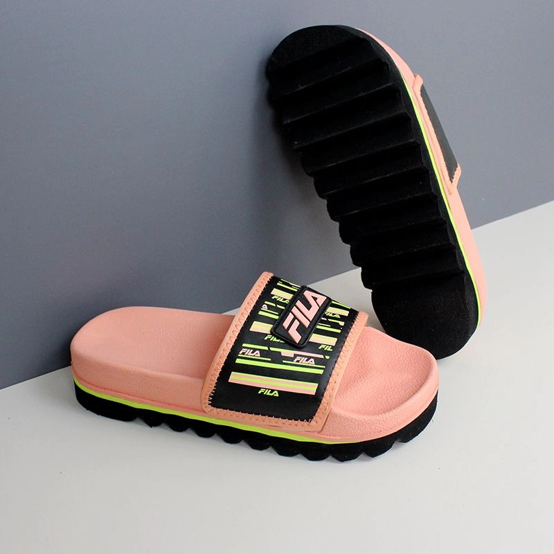 Pantofole con suola spessa stampa alla moda e alla moda