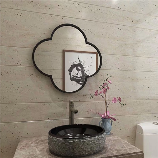 Specchio da toeletta da bagno in metallo Plum Blossom