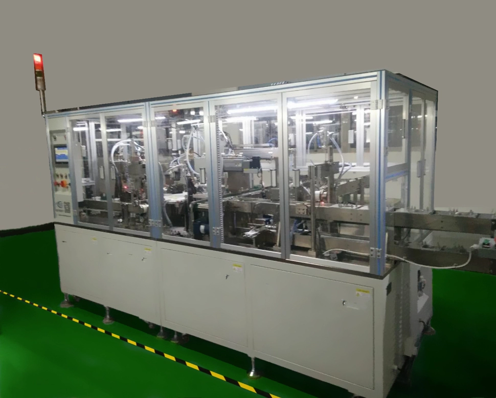 Produzione di linee di produzione di assemblaggio di motori per ventilatori in metallo