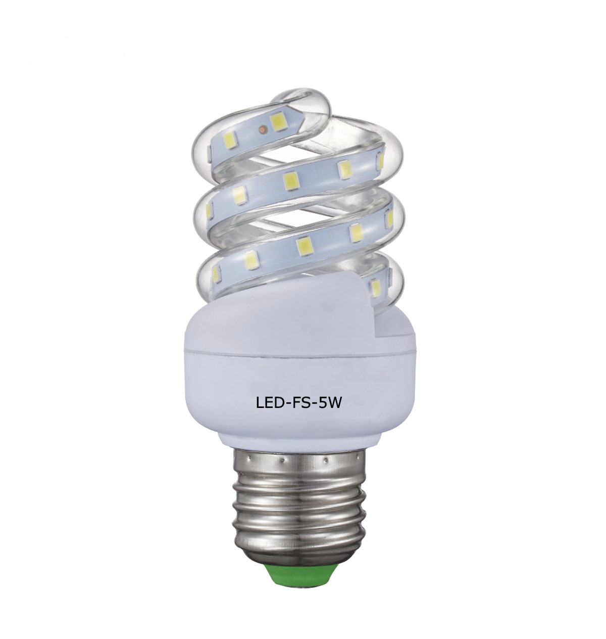 LED corn bulb spiral 5W