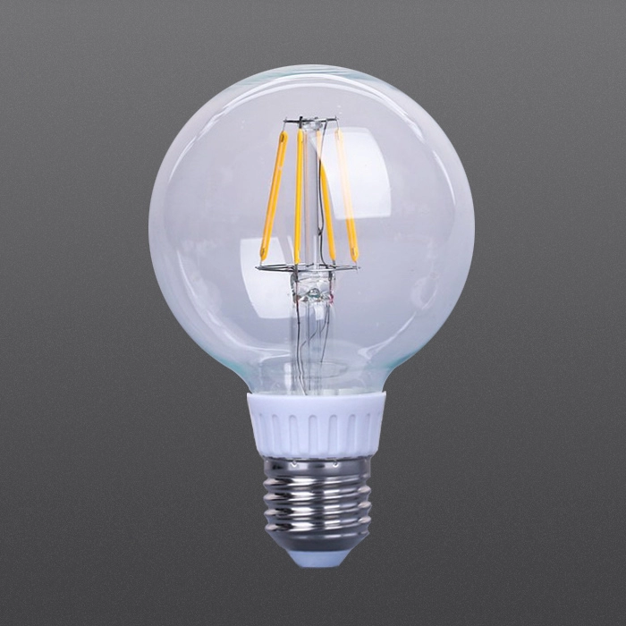 Lampadine LED a filamento dimmerabile G80 Colore trasparente
