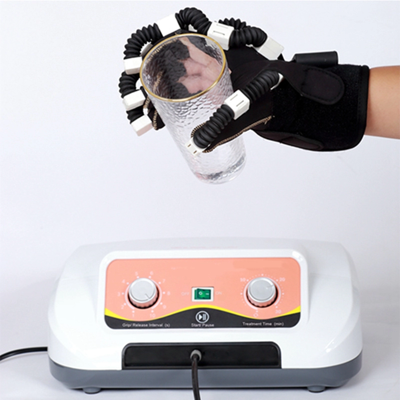 Robot per dispositivo di riabilitazione della mano a corsa bi-volt