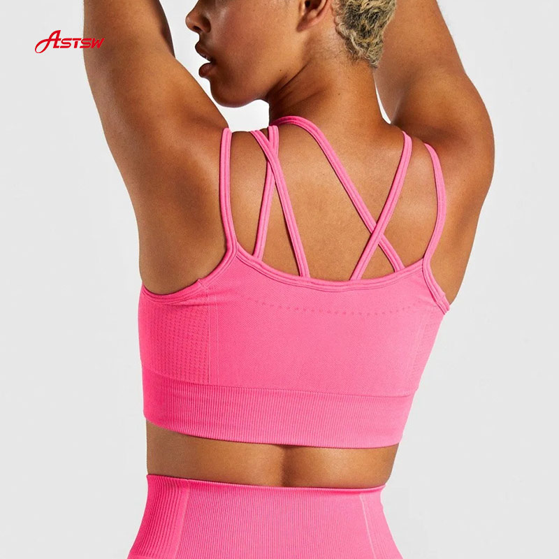 Breathable Seamless Women Yoga Bra